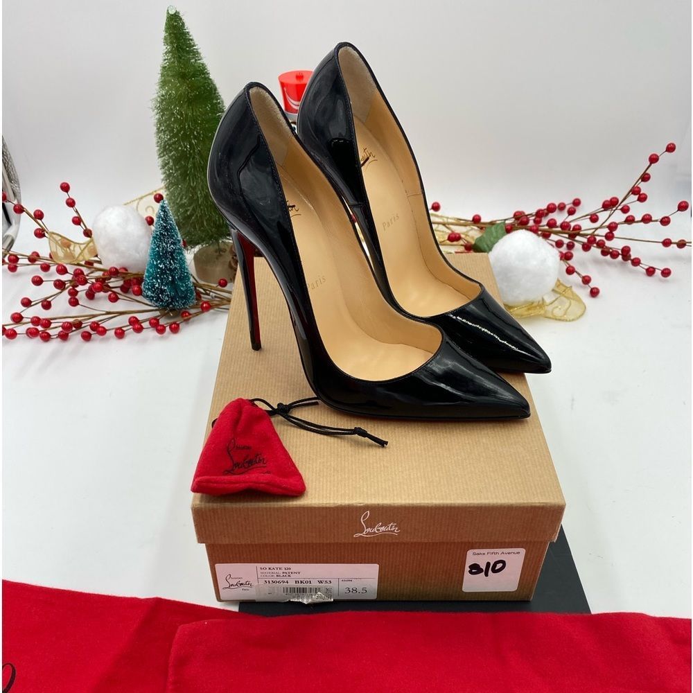 Women’s Christian Louboutin so Kate 120 Pumps  size 38.5 made in Italy
